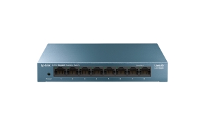 TP-Link LS108G Unmanaged Gigabit Ethernet (10/100/1000) Blauw
