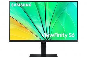 Samsung ViewFinity S6 S60D computer monitor 61 cm (24") 2560 x 1440 Pixels Quad HD LCD Zwart