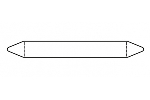 Brother LTZ12026FPIP etiket Wit 351 stuk(s)