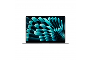 Apple MacBook Air Apple M M3 Laptop 38,9 cm (15.3") 16 GB 256 GB SSD Wi-Fi 6E (802.11ax) macOS Sequoia Zilver