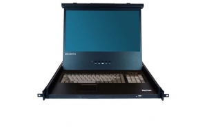 Raritan MCD-LED17116 KVM-switch Rack-montage Zwart