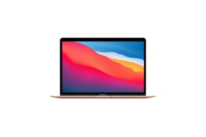 Apple MacBook Air Apple M M1 Laptop 33,8 cm (13.3") 8 GB 256 GB SSD Wi-Fi 6 (802.11ax) macOS Big Sur Goud
