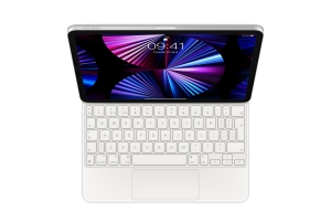 Apple MJQJ3B/A toetsenbord voor mobiel apparaat Wit QWERTY Brits Engels