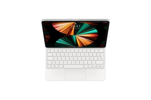 Apple MJQL3Y/A toetsenbord voor mobiel apparaat Wit QWERTY Spaans