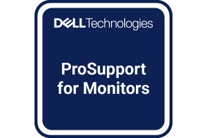 DELL Upgrade van 3 jaren Basic Advanced Exchange tot 5 jaren ProSupport for monitors