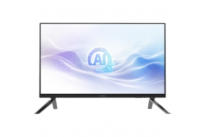 MSI Modern AM273QP AI 1UM-061EU All-in-One PC/workstation Intel Core Ultra 5 125H 68,6 cm (27") 2560 x 1440 Pixels Alles-in-één-pc 16 GB DDR5-SDRAM 1 TB SSD Windows 11 Pro Wi-Fi 6E (802.11ax) Zwart