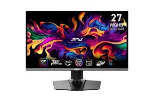 MSI MPG 271QRX QD-OLED computer monitor 67,3 cm (26.5") 2560 x 1440 Pixels Wide Quad HD QDOLED Zwart