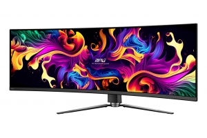 MSI MPG 491CQP QD-OLED computer monitor 124,5 cm (49") 5120 x 1440 Pixels Dual WQHD Zwart