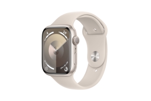 Apple Watch Series 9 45 mm Digitaal 396 x 484 Pixels Touchscreen Beige Wifi GPS