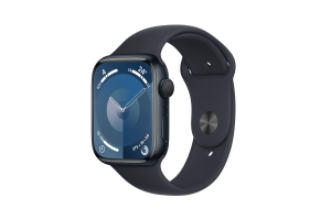 Apple Watch Series 9 45 mm Digitaal 396 x 484 Pixels Touchscreen Zwart Wifi GPS