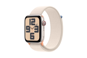 Apple Watch SE OLED 44 mm Digitaal 368 x 448 Pixels Touchscreen 4G Beige Wifi GPS