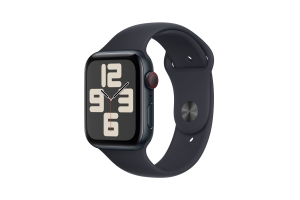 Apple Watch SE OLED 44 mm Digitaal 368 x 448 Pixels Touchscreen 4G Zwart Wifi GPS