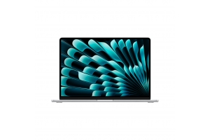 Apple MacBook Air Apple M M3 Laptop 38,9 cm (15.3") 8 GB 256 GB SSD Wi-Fi 6E (802.11ax) macOS Sonoma Zilver