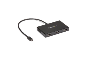 StarTech.com USB C naar HDMI multi-monitor adapter - 3-poort MST hub