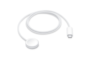Apple MT0H3ZM/A oplader voor mobiele apparatuur Smartwatch Wit USB Draadloos opladen Snel opladen Binnen