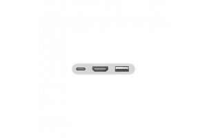 Apple MUF82ZM/A laptop dock & poortreplicator Bedraad USB 3.2 Gen 1 (3.1 Gen 1) Type-C Wit