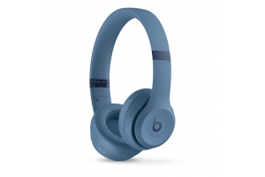Apple Beats Solo 4 Hoofdtelefoons Bedraad en draadloos Hoofdband Oproepen/muziek USB Type-C Bluetooth Blauw