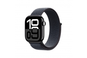 Apple Watch Series 10 OLED 42 mm Digitaal 374 x 446 Pixels Touchscreen Zwart Wifi GPS