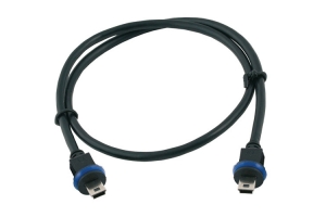 Mobotix MX-CBL-MU-EN-STR 2m USB-kabel USB 2.0 Micro-USB A Zwart