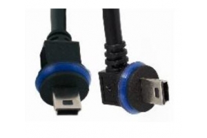 Mobotix MX-CBL-MU-EN-STR05 USB-kabel 0,5 m USB 2.0 Mini-USB B Zwart