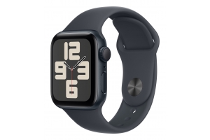 Apple Watch SE OLED 40 mm Digitaal 324 x 394 Pixels Touchscreen Zwart Wifi GPS