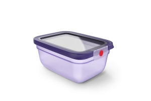 Tefal oneClick N1211210 vershoudbakje rechthoekig paars (1,5L)