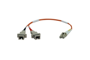 Tripp Lite N458-001-62 InfiniBand en Glasvezelkabel 0,3 m LC SC Oranje