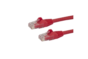 StarTech.com Cat6 netwerkkabel met snagless RJ45 connectors 30,4 m rood