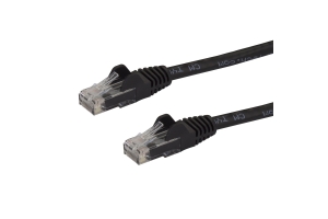 StarTech.com N6PATCH75BK netwerkkabel Zwart 22,9 m Cat6 U/UTP (UTP)