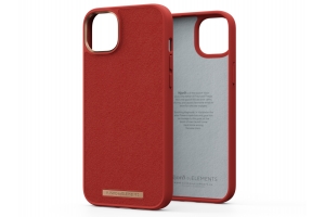 Njord byELEMENTS Suede Comfort+ Case - iPhone 14 Plus - Burnt Orange