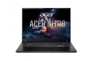 Acer Nitro V 16S AI Intel ANV16S-I51-71T1 Copilot+ PC Intel Core Ultra 7 355 Laptop 40,6 cm (16") WUXGA 16 GB DDR5-SDRAM 512 GB SSD NVIDIA GeForce RTX 5070 Wi-Fi 6E (802.11ax) Windows 11 Home Zwart US International