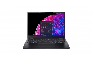 Acer TravelMate P6 14 TMP614-73-TCO-72YL Intel Core Ultra 7 155H Laptop 35,6 cm (14") WQXGA 32 GB LPDDR5x-SDRAM 1 TB SSD Wi-Fi 7 (802.11be) Windows 11 Pro Nederlands Zwart