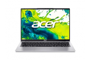 Acer Aspire Lite AL14-32P-36GQ Intel Core 3 N355 Laptop 35,6 cm (14") WUXGA 8 GB LPDDR5-SDRAM 512 GB SSD Wi-Fi 6 (802.11ax) Windows 11 Home Zilver