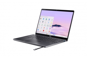 Acer Chromebook CPE794-1N-TCO-73CP Intel Core Ultra 7 155U 35,6 cm (14") Touchscreen WUXGA 16 GB LPDDR5x-SDRAM 512 GB SSD Wi-Fi 6E (802.11ax) ChromeOS US International Grijs