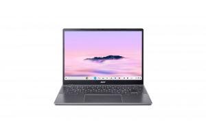 Acer Chromebook Plus 514 CBE594-2T-TCO-36FC Intel Core 3 100U 35,6 cm (14") Touchscreen WUXGA 8 GB LPDDR5-SDRAM 256 GB SSD Wi-Fi 7 (802.11be) ChromeOS Grijs