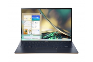 Acer Swift 5 SF514-56T-76FQ (EVO) Intel® Core™ i7 i7-1260P Laptop 35,6 cm (14") Touchscreen WUXGA 16 GB LPDDR5-SDRAM 1 TB SSD Wi-Fi 6E (802.11ax) Windows 11 Home Blauw