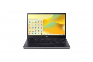 Acer Chromebook 314 C936T-TCO-C476 Intel® N N100 35,6 cm (14") Touchscreen Full HD 8 GB LPDDR5-SDRAM 64 GB eMMC Wi-Fi 6E (802.11ax) ChromeOS Nederlands Zwart