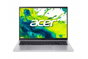 Acer Aspire Go 16 AG16-I51P-564Q Intel Core 5 320 Laptop 40,6 cm (16") WUXGA 16 GB DDR5-SDRAM 512 GB SSD Wi-Fi 6E (802.11ax) Windows 11 Home Zilver US International