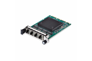 StarTech.com 4-Port RJ45 Gigabit OCP 3.0 Server Netwerkkaart met Intel&reg; I350-AM4, SFF 4C+ Compatibel, Multi-Speed Ethernet, PCIe 3.0, LAN Transformer, NIC met PXE/9K Jumbo