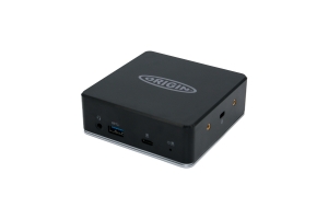 Origin Storage OSDOCK-MMUSBCA/EU laptop dock & poortreplicator Docking USB 3.2 Gen 1 (3.1 Gen 1) Type-A + Type-C Zwart