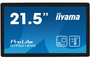 iiyama OTF2216MC-B1 beeldkrant Digitale signage flatscreen 55,9 cm (22") LCD 1100 cd/m² Full HD Zwart Touchscreen