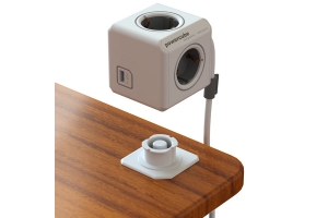 Allocacoc PowerCube extended usb Digitale camera, GPS, Mobiele telefoon, MP3, MP4, Tablet Grijs AC, USB Binnen