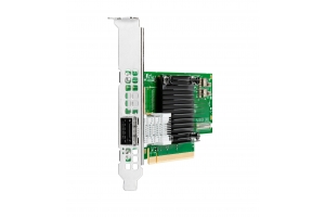HPE InfiniBand HDR100/Ethernet 100Gb 1-port QSFP56 PCIe3 x16 MCX653105A-ECAT Adapter Intern Ethernet / Fiber 100000 Mbit/s