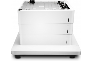 HP Color LaserJet 3x550 papierinvoer en standaard