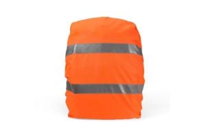 DICOTA Hi-Vis Rugzak-regenhoes Oranje Polyester