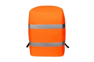 DICOTA Hi-Vis Rugzak-regenhoes Oranje Polyester 65 l