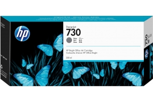 HP 730 grijze DesignJet inktcartridge, 300 ml