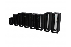 HPE 36U 600mmx1075mm G2 Kitted Advanced Shock Rack with Side Panels and Baying Zwart