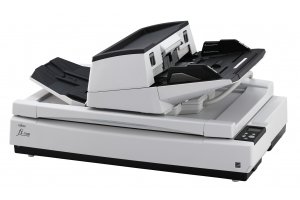 Ricoh fi-7700 Flatbed-/ADF-scanner 600 x 600 DPI A3 Zwart, Wit