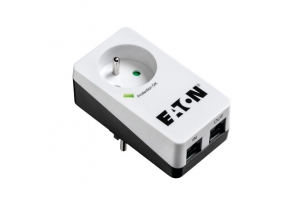 Eaton PB1TF Overspanningsbeveiliging Zwart, Wit 1 AC-uitgang(en) 220 - 250 V